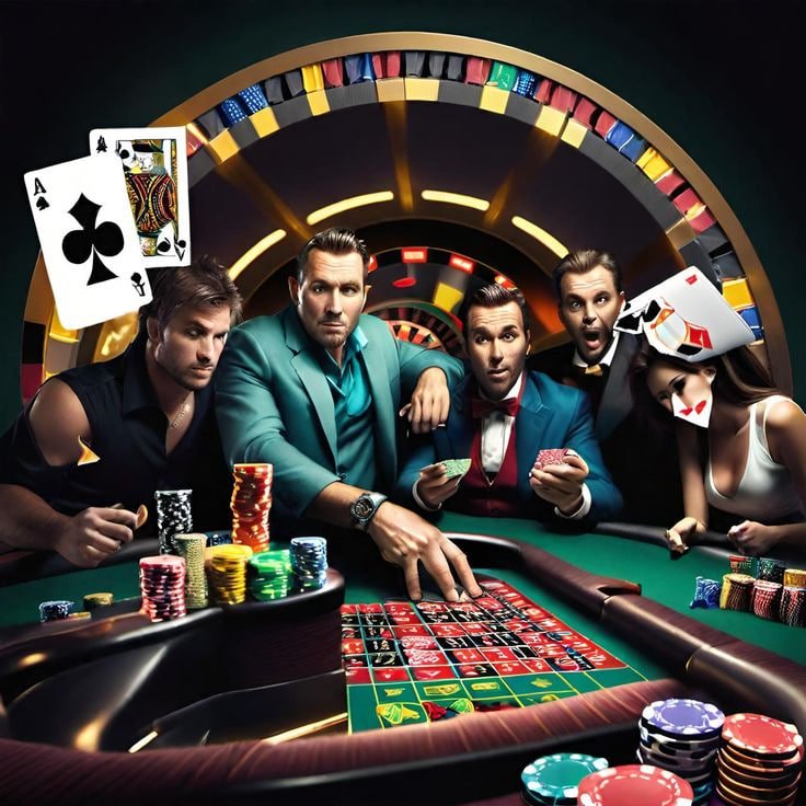 Tampilan meja blackjack Evolution Gaming dengan dealer langsung di mulantogel